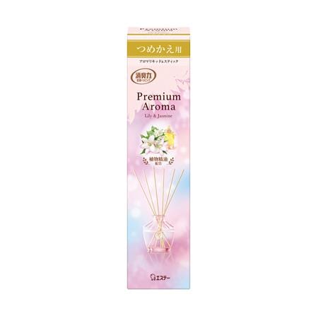 รีฟิลน้ำหอมปรับอากาศ SHALDAN PREMIUM AROMA 65 มล. LILY & JASMINE_1