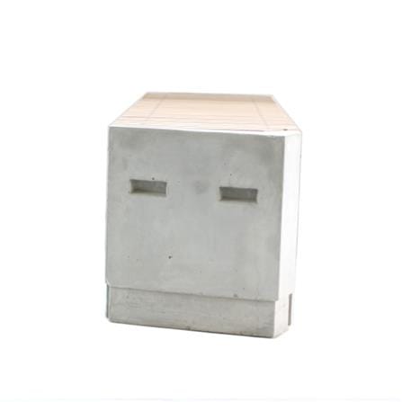 ม้านั่งสนาม BUA DESIGN BUA STONE1.0 ECO WOOD สีไม้ธรรมชาติ_2