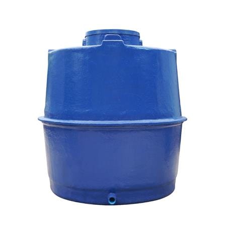 ถังเก็บน้ำไฟเบอร์กลาส WAVE MEKA TANK WWTA-2500 ลิตร สีน้ำเงิน_1