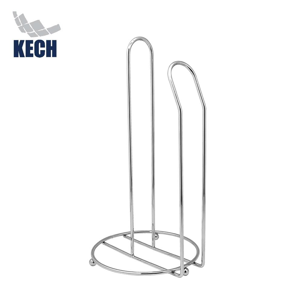 ที่ใส่ทิชชูม้วนกลม KECH 14845NP สีเงิน