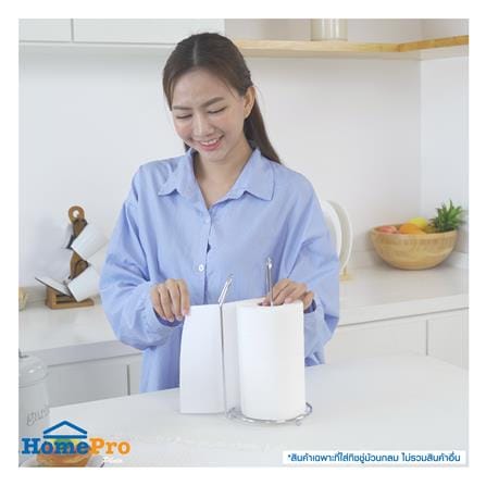 ที่ใส่ทิชชูม้วนกลม KECH 14845NP สีเงิน_5