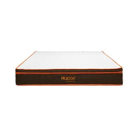 ที่นอนพ็อกเก็ตสปริง 5 ฟุต สุญญากาศ PICASSO COMFORT รุ่น SMILE BOXTOP พร้อมชุดเครื่องนอน 11 ชิ้น_1