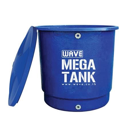 ถังเก็บน้ำไฟเบอร์กลาส WAVE MEKA TANK WWTG-1500 ลิตร สีน้ำเงิน_1