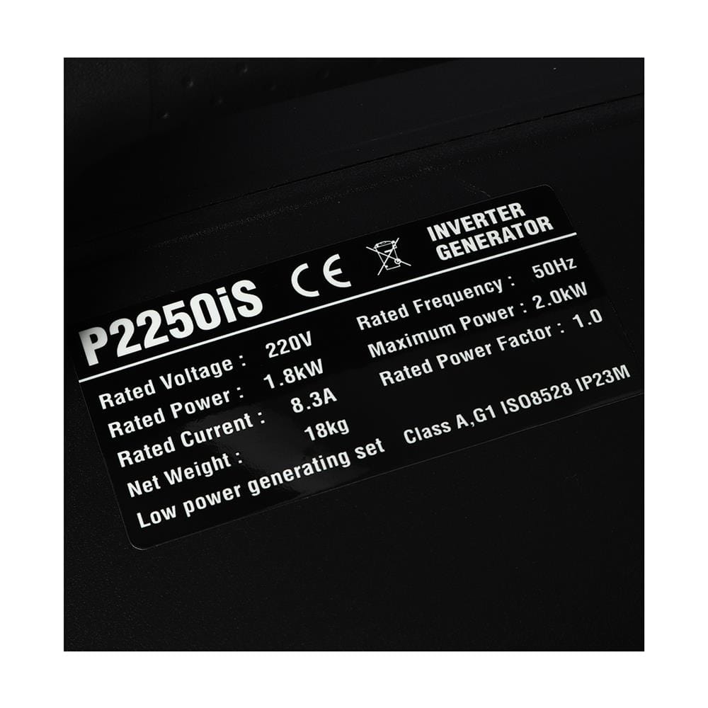 เครื่องกำเนิดไฟฟ้าอินเวอร์เตอร์ POLO P2250IS 2.0 กิโลวัตต์