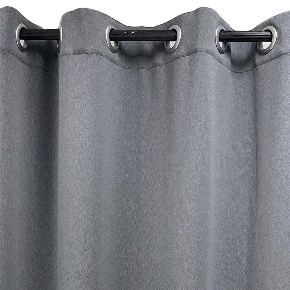 ผ้าม่าน EYELET HOME LIVING STYLE EVERY UV 140X220 ซม. สีเทา