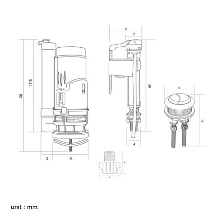 วาล์วครบชุด RASLAND RA SYS-1-244_1