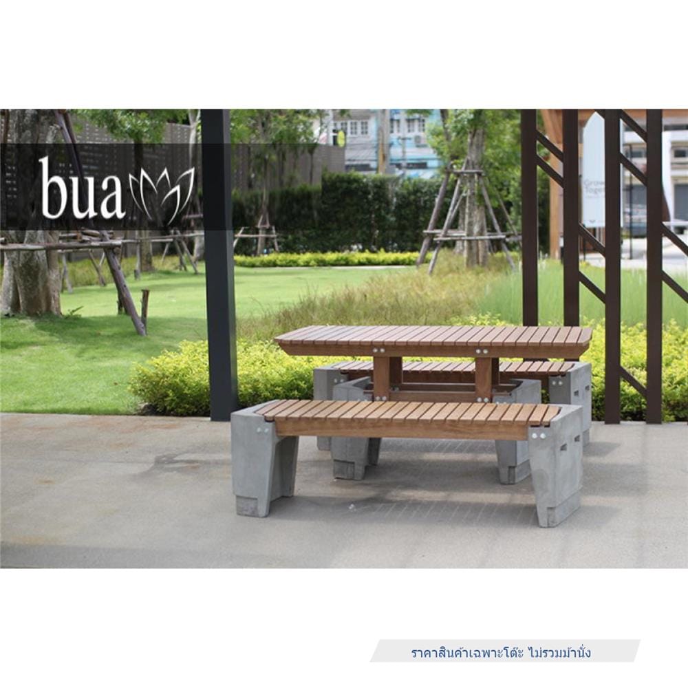 โต๊ะสนาม BUA DESIGN BUA STONE 1.0 TABLE ECO WOOD 150 ซม. สีไม้ธรรมชาติ