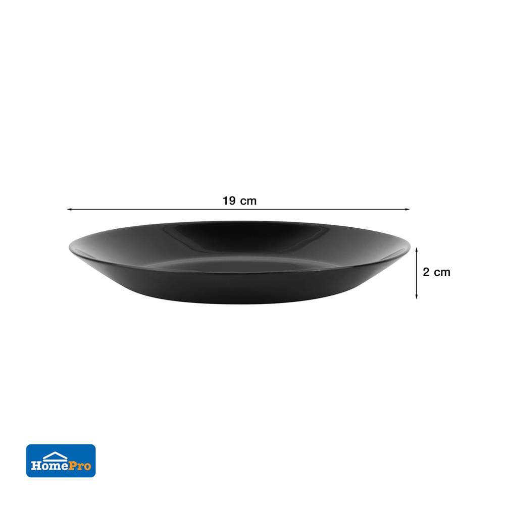 จานตื้น OPAL GLASS 7.5 นิ้ว KECH ONIX