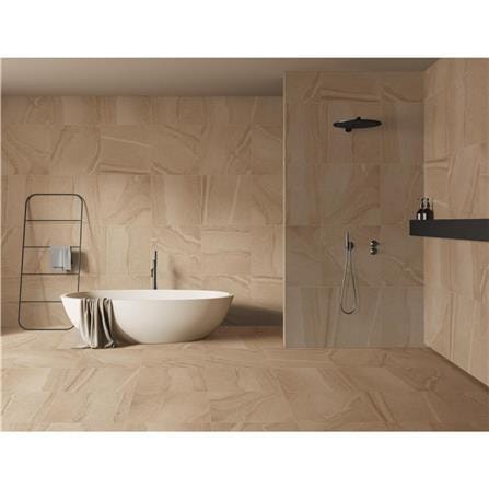 กระเบื้องพื้นพอร์ซเลน 60x60 ซม. COTTO เอ็ม สโตน น้ำตาล PM 1.44 ตร.ม._3