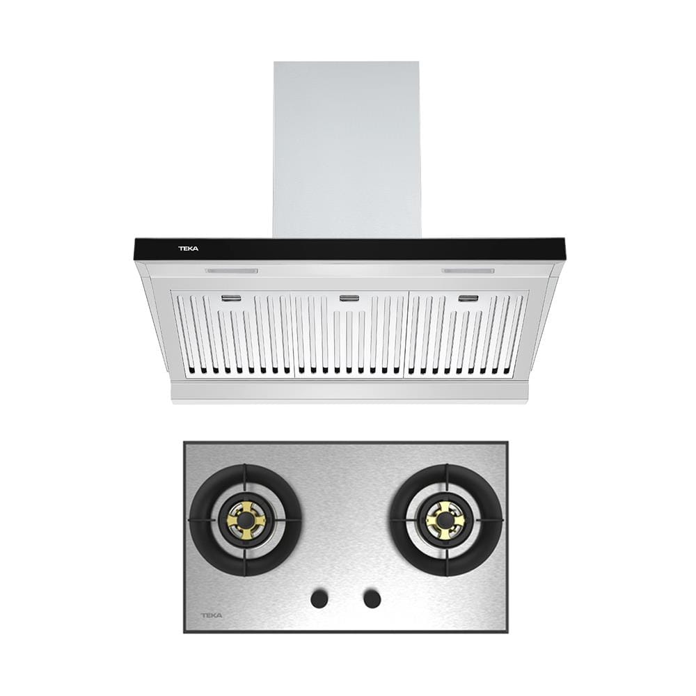 เตาฝัง+เครื่องดูดควัน TEKA DHA 90TC+GTS76 2G