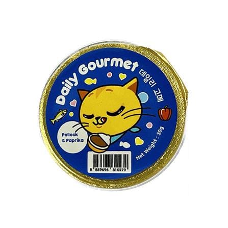 ขนมแมว HANA PET DAILY GOURMET POLLOCK AND PAPRIKA 30 ก._0