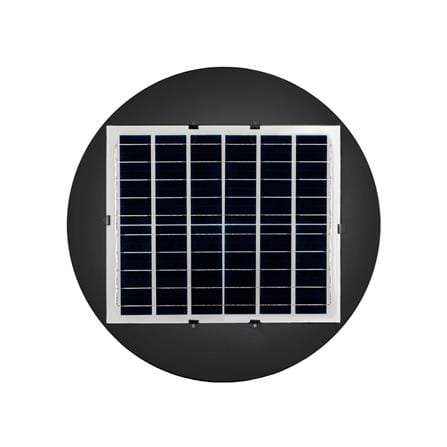 ไฟสนาม SOLAR BEC DRAGON 500 วัตต์ DAYLIGHT สีดำ_2
