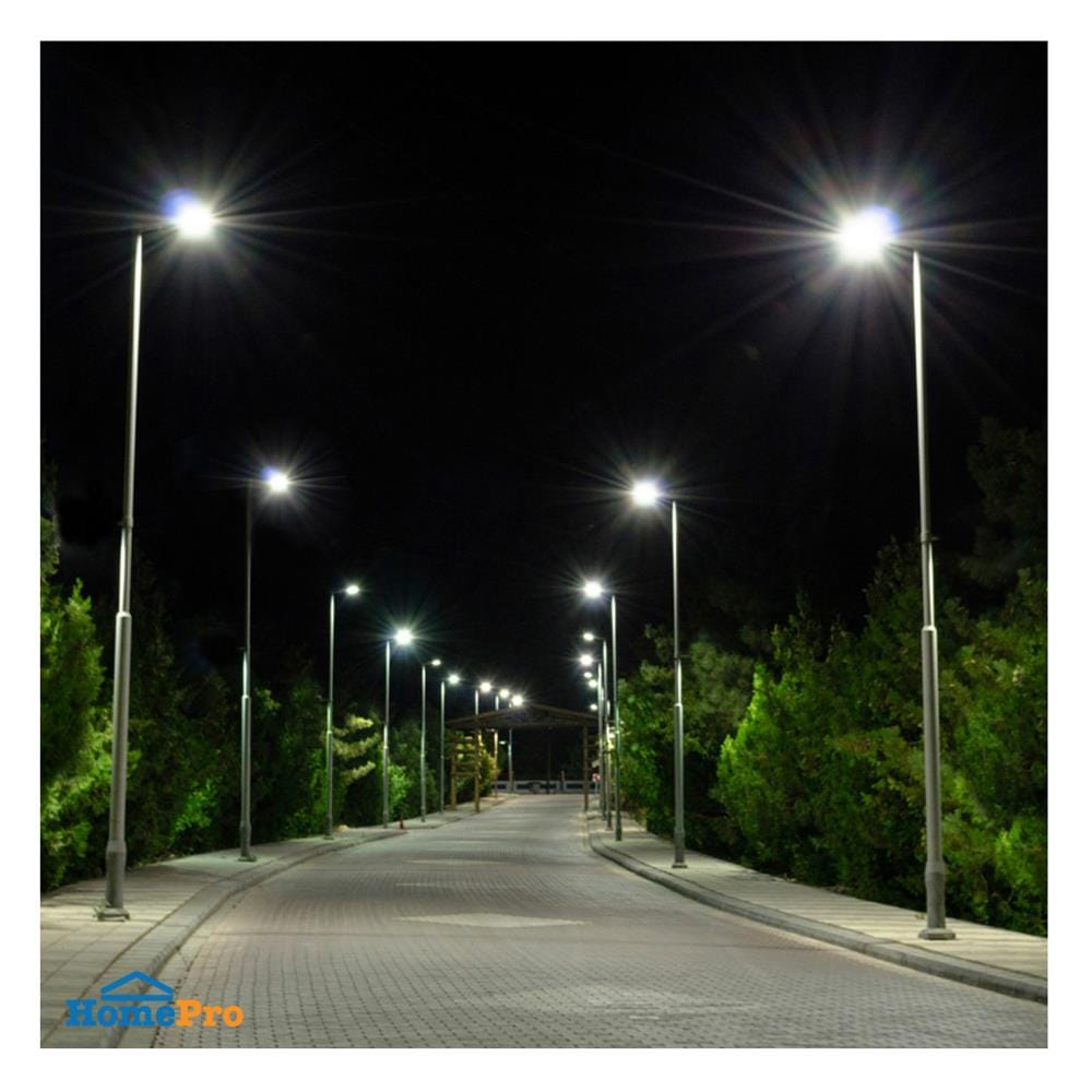 ไฟถนน SOLAR LUMAX 74-00017 300 วัตต์ DAYLIGHT สีดำ