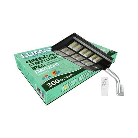 ไฟถนน SOLAR LUMAX 74-00017 300 วัตต์ DAYLIGHT สีดำ_3