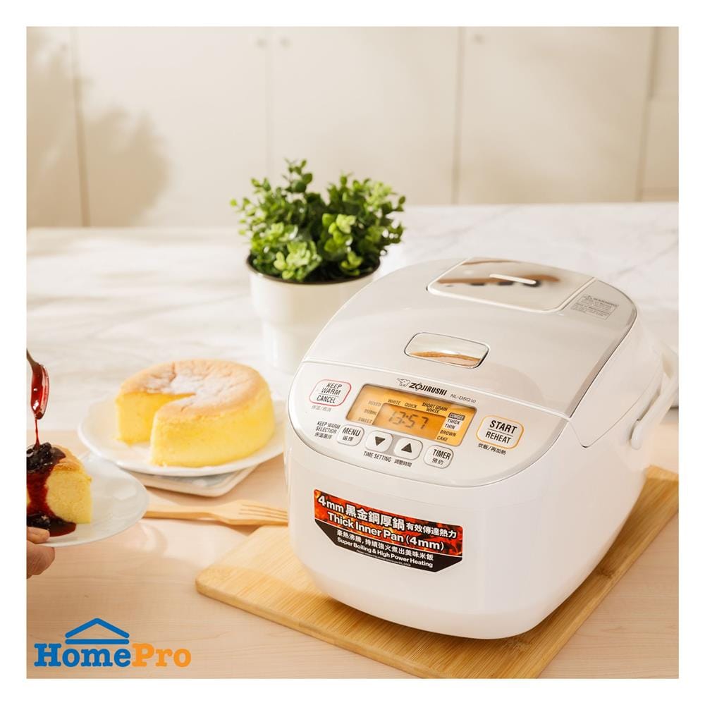 หม้อหุงข้าว DIGITAL ZOJIRUSHI NL-DSQ10-WA 1 ลิตร