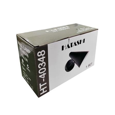 ไฟกิ่งภายใน HATASHI HT-40348BK สีดำ 1 หัว_3