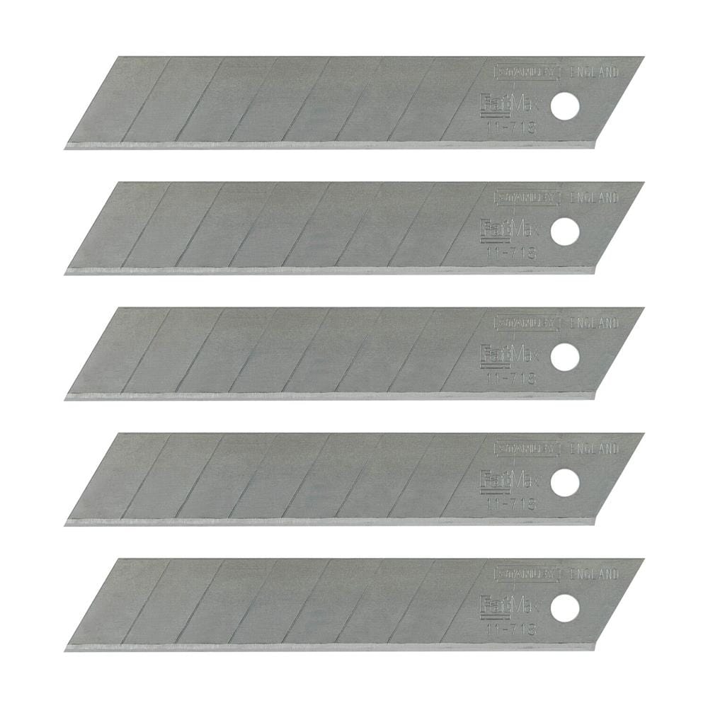 ใบมีดคัตเตอร์ STANLEY FATMAX 18 มม. 5 ใบ