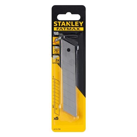 ใบมีดคัตเตอร์ STANLEY FATMAX 18 มม. 5 ใบ_0