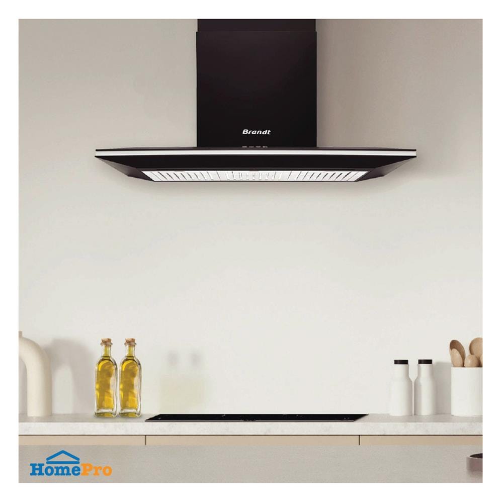 เครื่องดูดควันกระโจม BRANDT AD9905B 90 ซม.