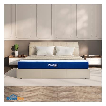ที่นอนไฮบริด 5 ฟุต สุญญากาศ PICASSO COMFORT รุ่น SMILE-L พร้อมชุดเครื่องนอน 5 ชิ้น_4