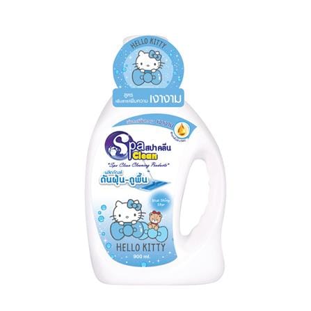 น้ำยาดันฝุ่นพื้นผิวทั่วไป SPACLEAN HELLO KITTY 900 มล. BLUE SHINY STAR
