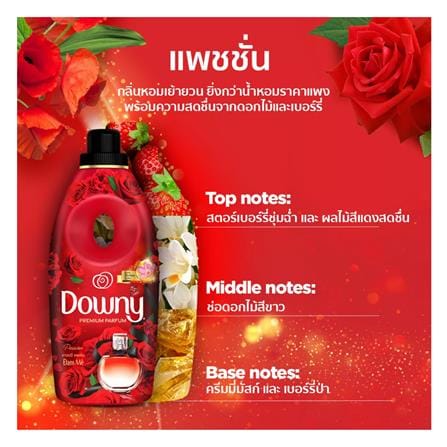 รีฟิลน้ำยาปรับผ้านุ่ม DOWNY PREMIUM PARFUM แพชชั่น 950 มล. (แพ็ก 1แถม1)_1
