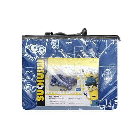 ชุดผ้าปูที่นอน 6 ฟุต 6 ชิ้น FOUNTAIN MINION 70209-FTC130_3