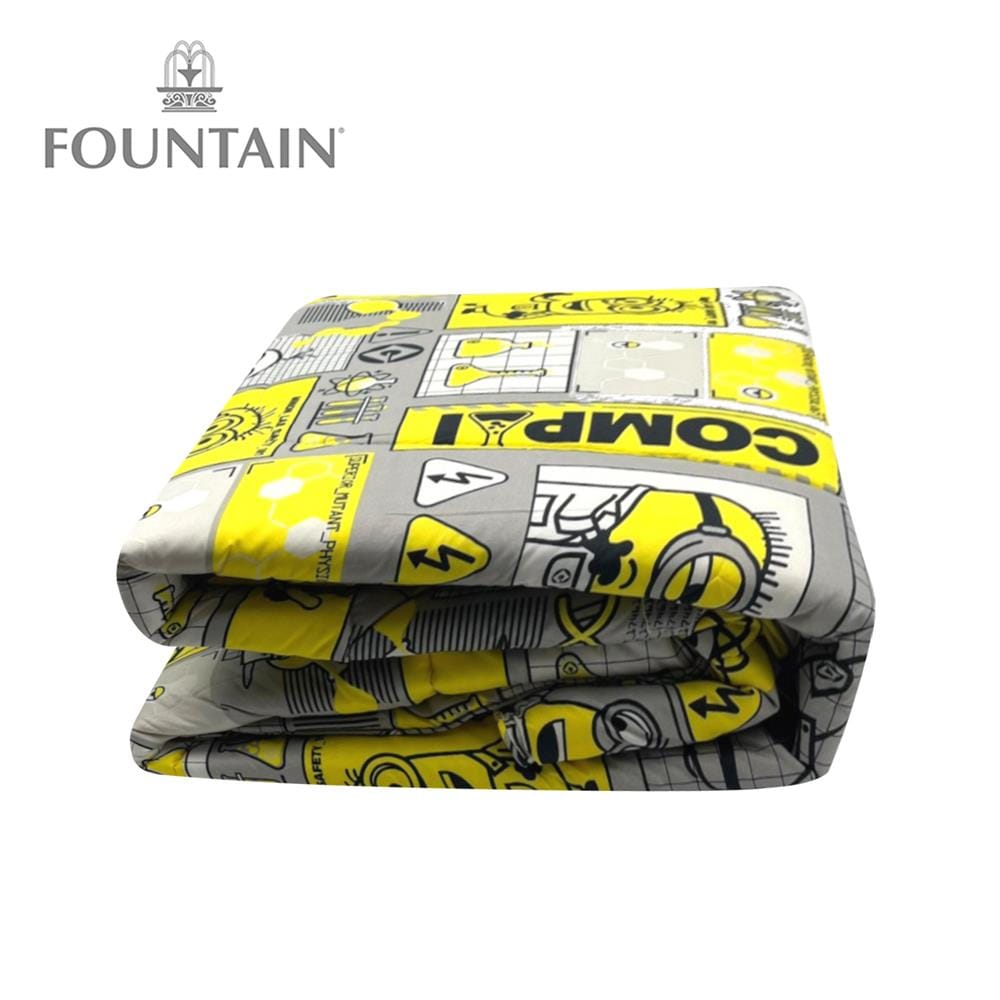 ผ้านวม FOUNTAIN MINION 60X80 นิ้ว 70206FTC133