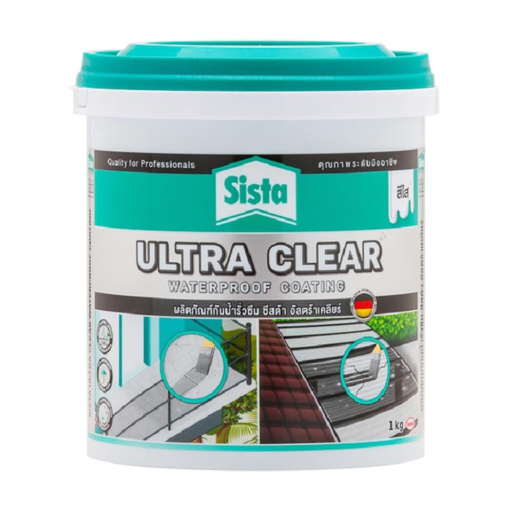 อะคริลิกกันซึม SISTA ULTRACLEAR 1 กก. สีใส