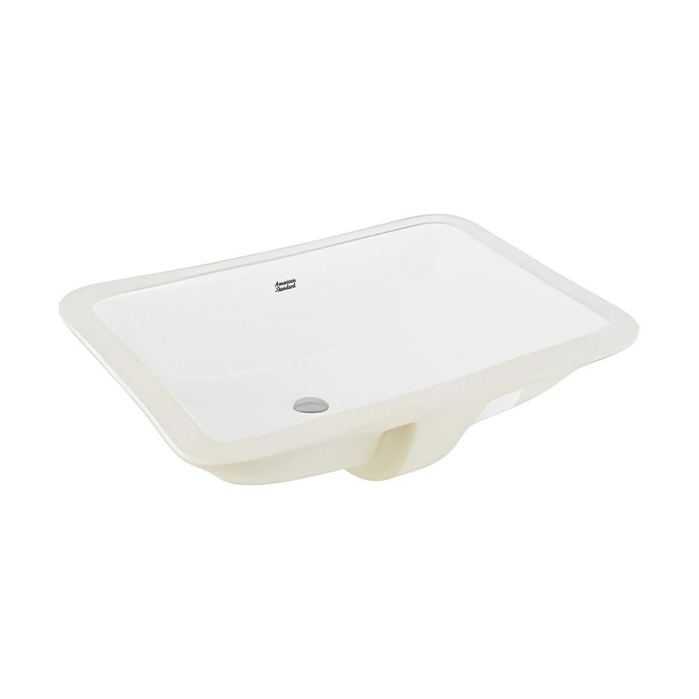 อ่างล้างหน้าฝังใต้เคาน์เตอร์ AMERICAN STANDARD TI-0488-WT สีขาว