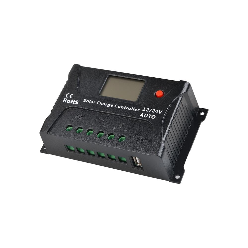 คอนโทรลชาร์จโซลาร์ PWM TRANSPOWER HC2430 30 แอมป์ 12/24 โวลต์