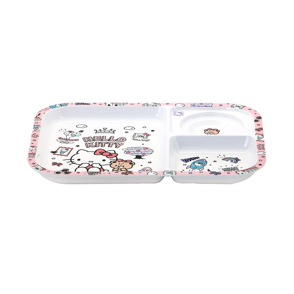 ถาดหลุมเมลามีน 10.5 นิ้ว SUPERWARE KITTY DREAM