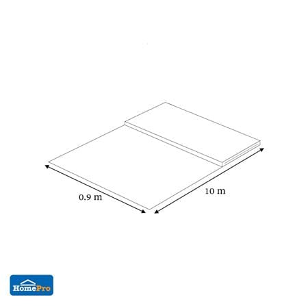 พลาสติกคลุมวัชพืช SPRING 0.9X10 ม. สีดำ_3