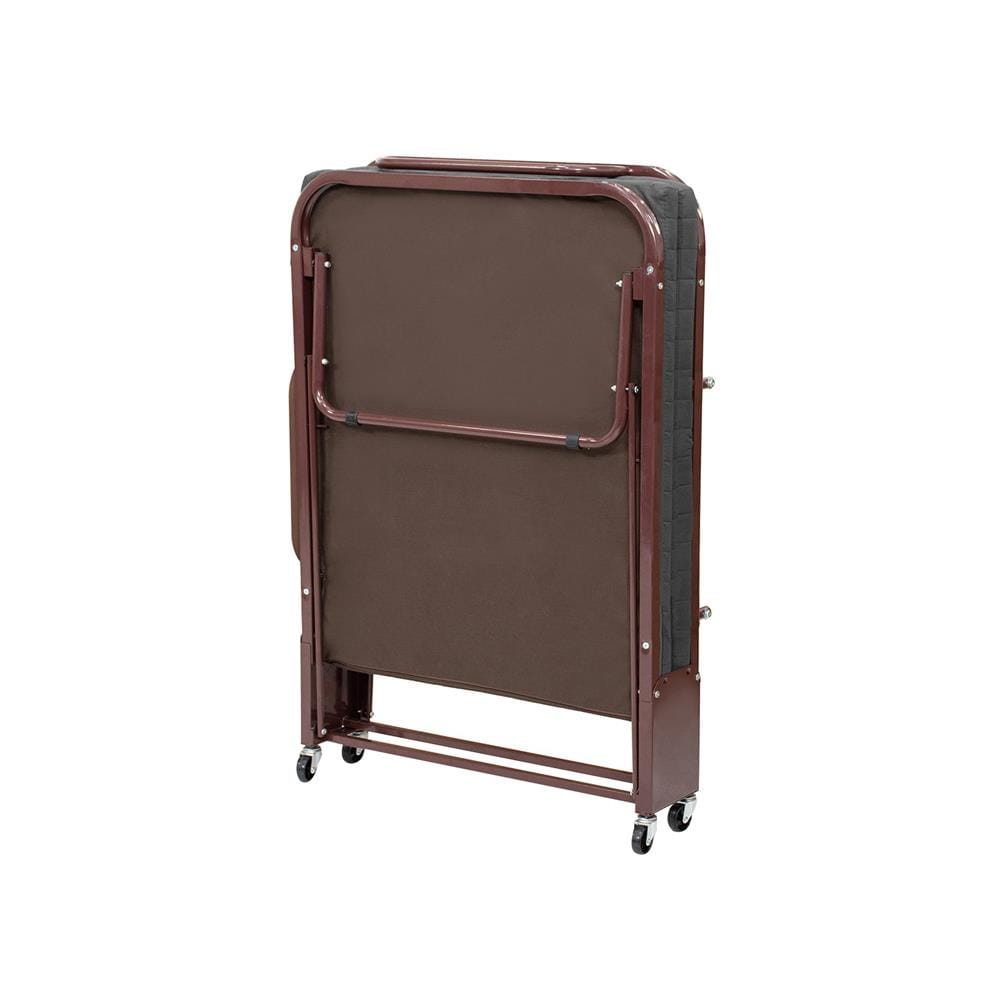 เตียงพับพร้อม TOPPER THAIBULL OLT235-75S สีเทา/น้ำตาล
