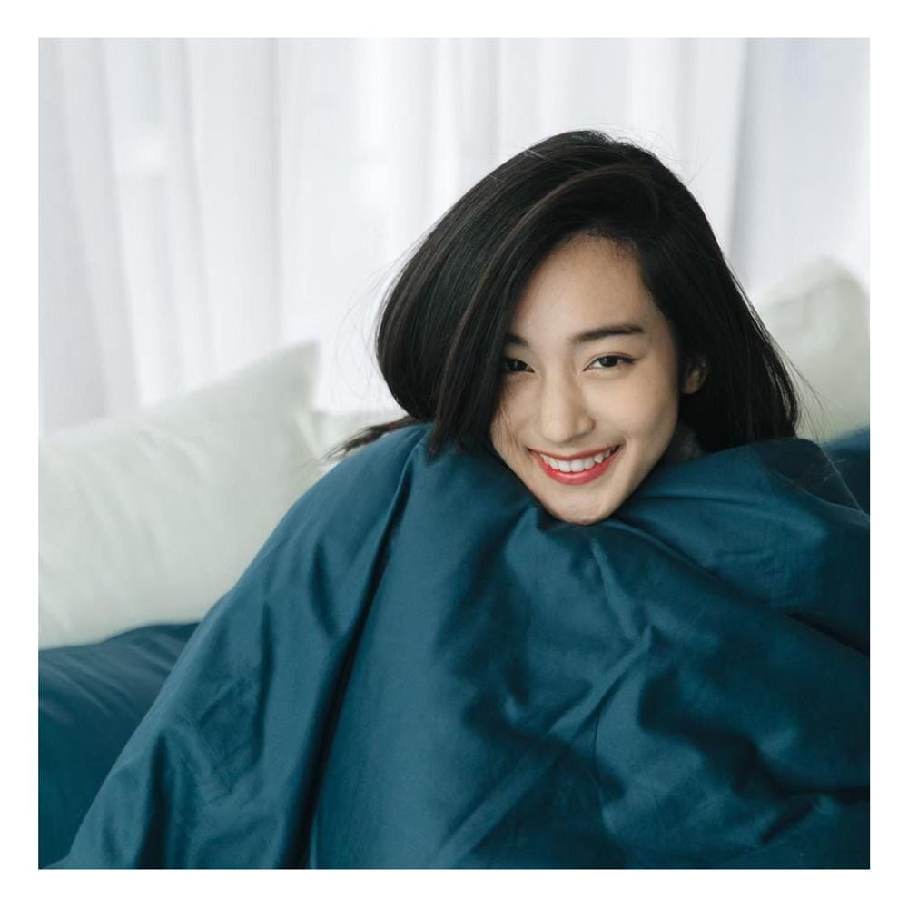 ชุดผ้าปูที่นอน 6 ฟุต 5 ชิ้น BENEATH DARK GREEN สีเขียว