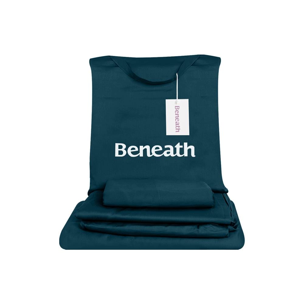 ชุดผ้าปูที่นอน 6 ฟุต 5 ชิ้น BENEATH DARK GREEN สีเขียว