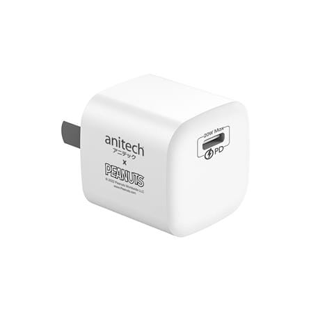 ชุดสายชาร์จ TYPE C TO C ANITECH SNOOPY SNP-D226 สีขาว_2