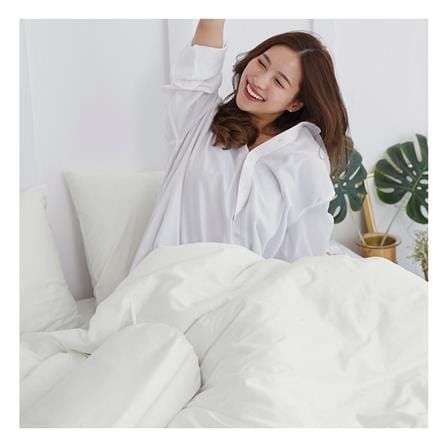 ชุดผ้าปูที่นอน 6 ฟุต 5 ชิ้น BENEATH OFF WHITE สีขาว_3