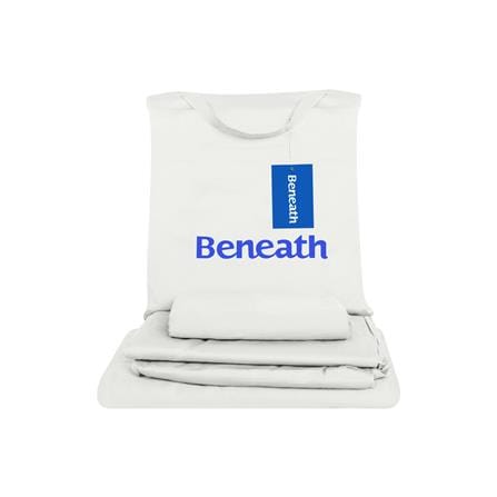 ชุดผ้าปูที่นอน 6 ฟุต 5 ชิ้น BENEATH OFF WHITE สีขาว_7