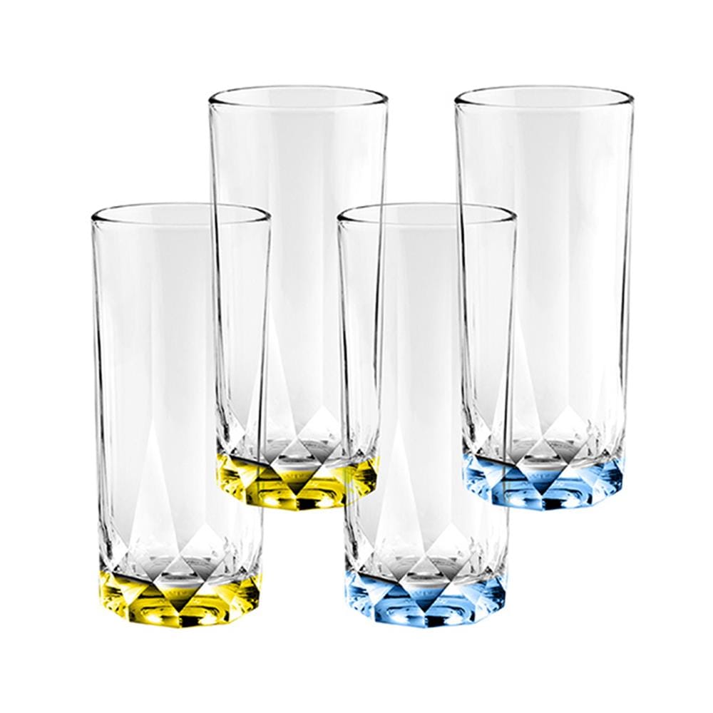 ชุดแก้วน้ำ 430 มล. OCEAN GLASS ENJOY TRIP แพ็ก 4 ใบ