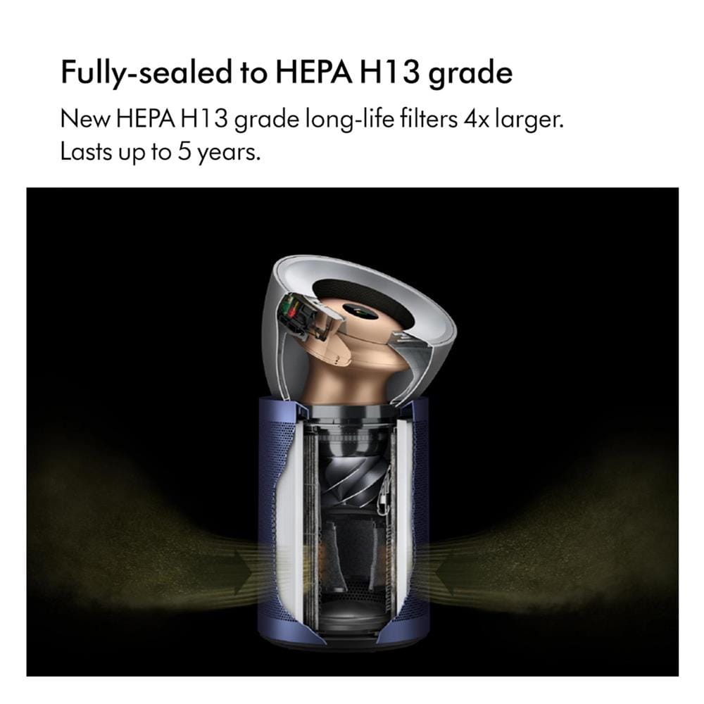 เครื่องฟอกอากาศ 100 ตร.ม. DYSON BP03 สีนิกเกิล/น้ำเงิน