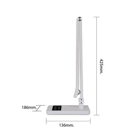 ไฟอ่านหนังสือ LED LAMPTAN LUXI10WCCT 10 วัตต์ DAYLIGHT/COOL WHITE/WARM WHITE สีขาว_11