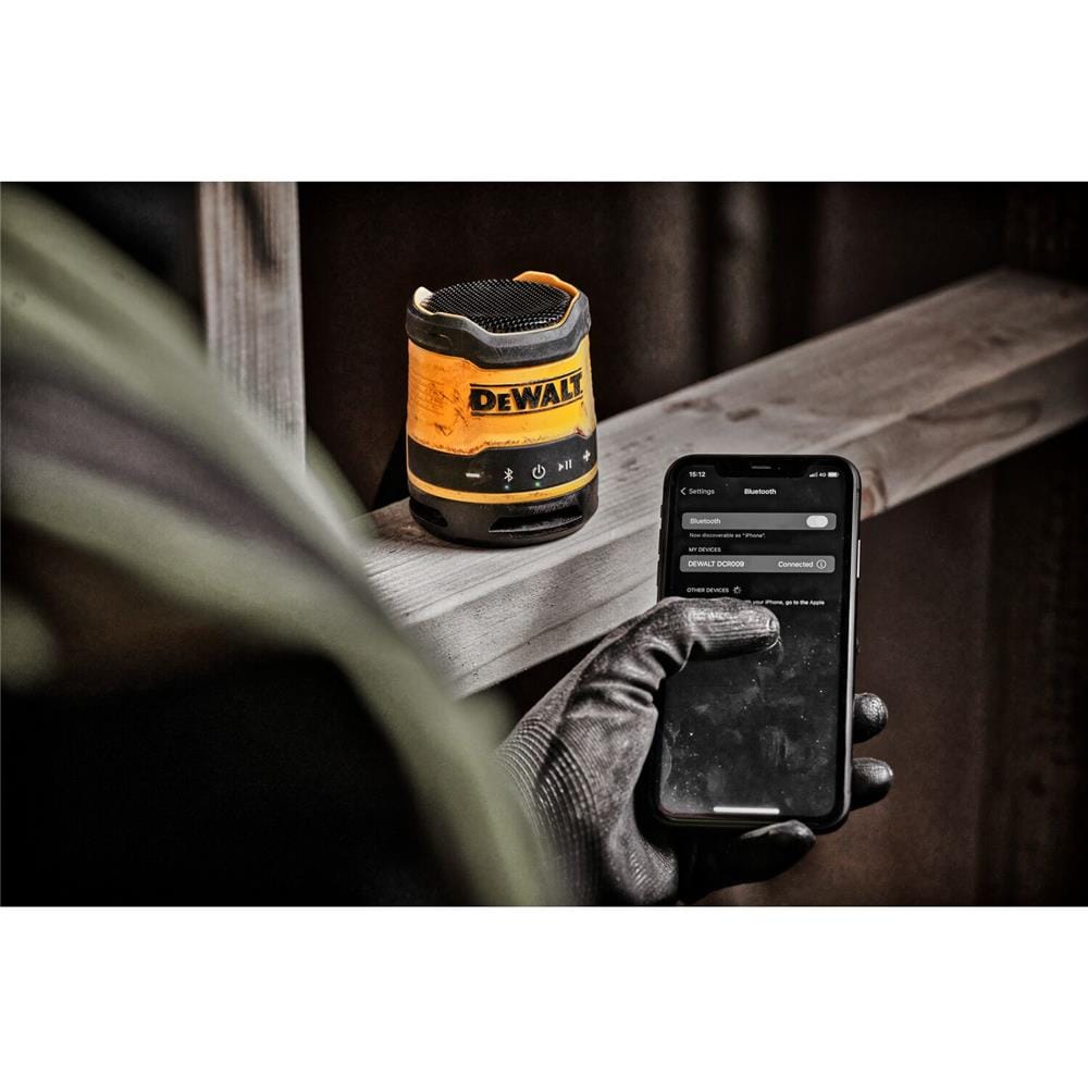 ลำโพงบลูทูธไร้สาย DEWALT DCR009-XJ
