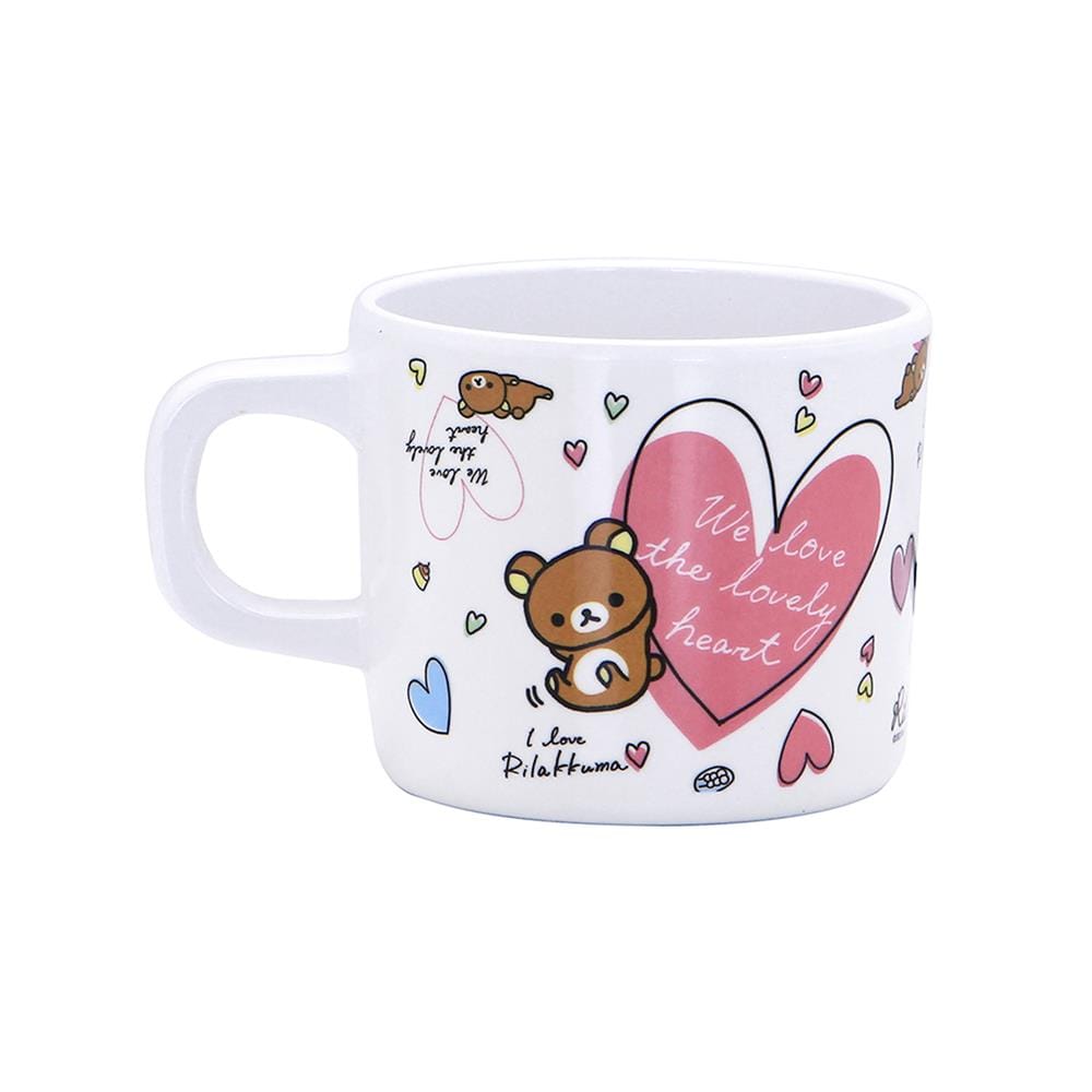 ถ้วยหูเมลามีน 300 มล. SUPERWARE RILAKKUMA LOVELY HEART