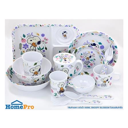 แก้วน้ำเมลามีน 400 มล. SUPERWARE SNOOPY BLOSSOM_4