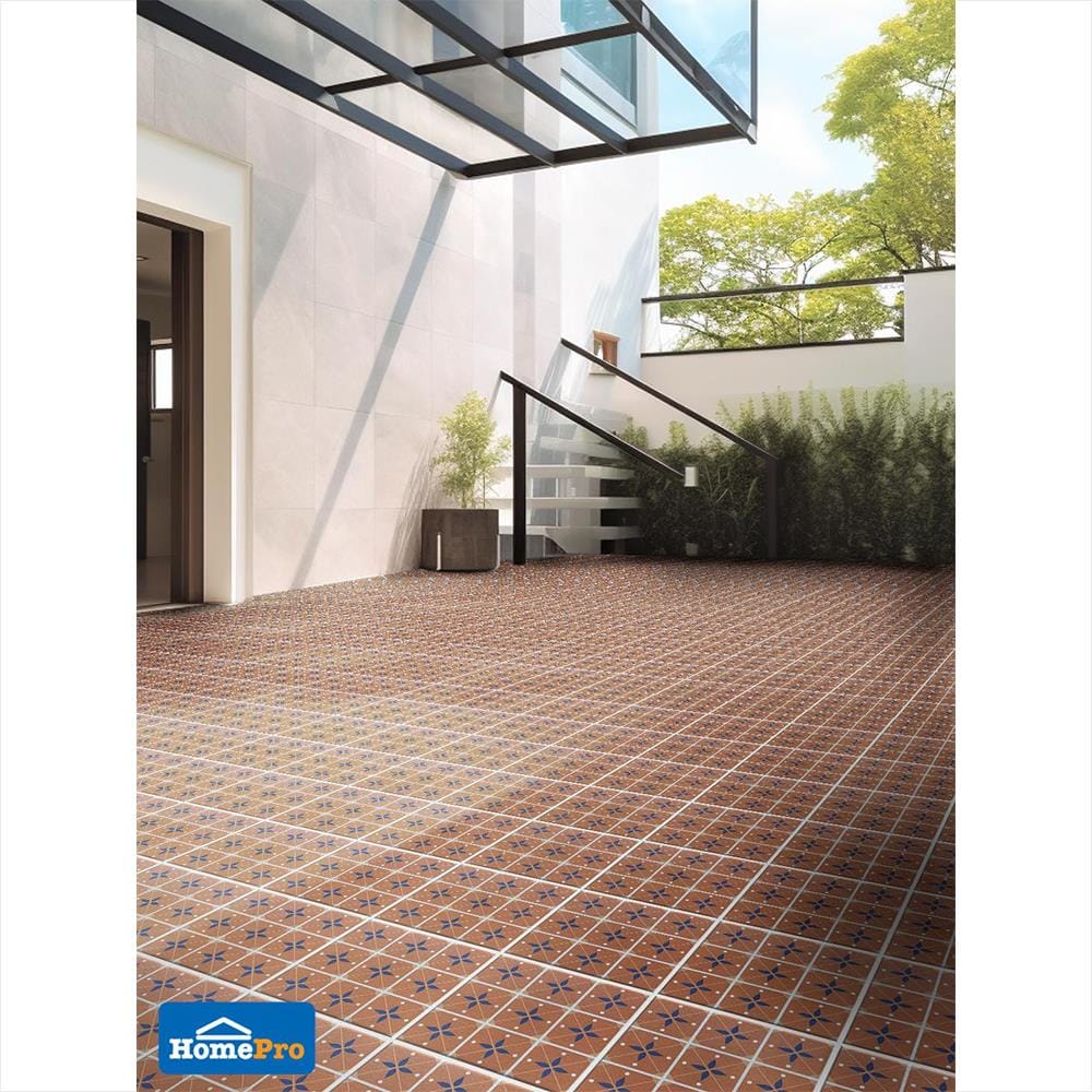 กระเบื้องพื้นพอร์ซเลน 20x20 ซม. TARA พริสม่า มัลติคัลเลอร์ A 1 ตร.ม.