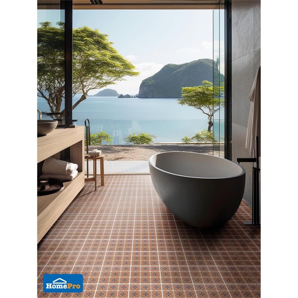 กระเบื้องพื้นพอร์ซเลน 20x20 ซม. TARA พริสม่า มัลติคัลเลอร์ A 1 ตร.ม.