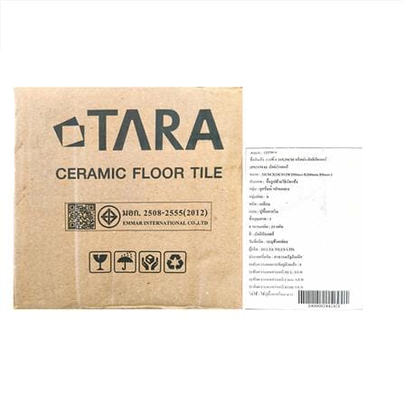กระเบื้องพื้นพอร์ซเลน 20x20 ซม. TARA พริสม่า มัลติคัลเลอร์ A 1 ตร.ม._8