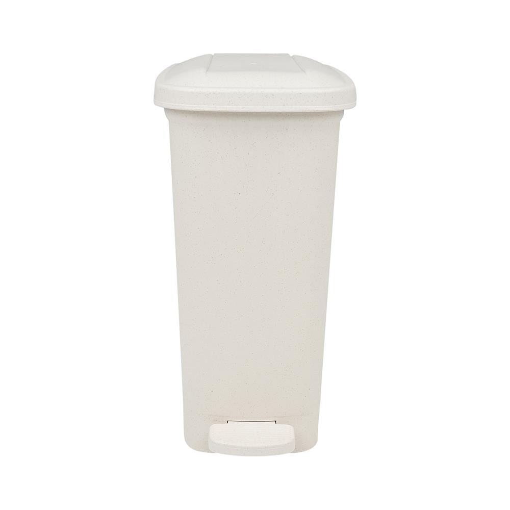 ถังขยะเหยียบเหลี่ยม ACCO SIMPLY 6 ลิตร สีขาว