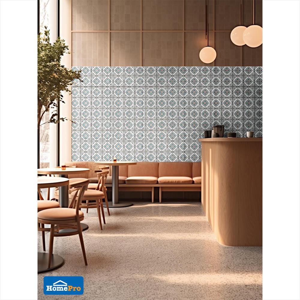 กระเบื้องพื้นพอร์ซเลน 20x20 ซม. TARA อะลัม มัลลิคัลเลอร์ A 1 ตร.ม.